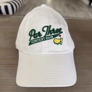 Masters Golf Hat White Par Three Contest 2018 Augusta National